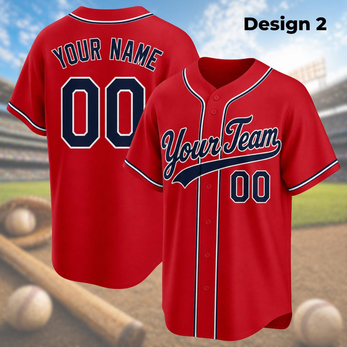 Boston Red Sox Jersey+ Full Logo