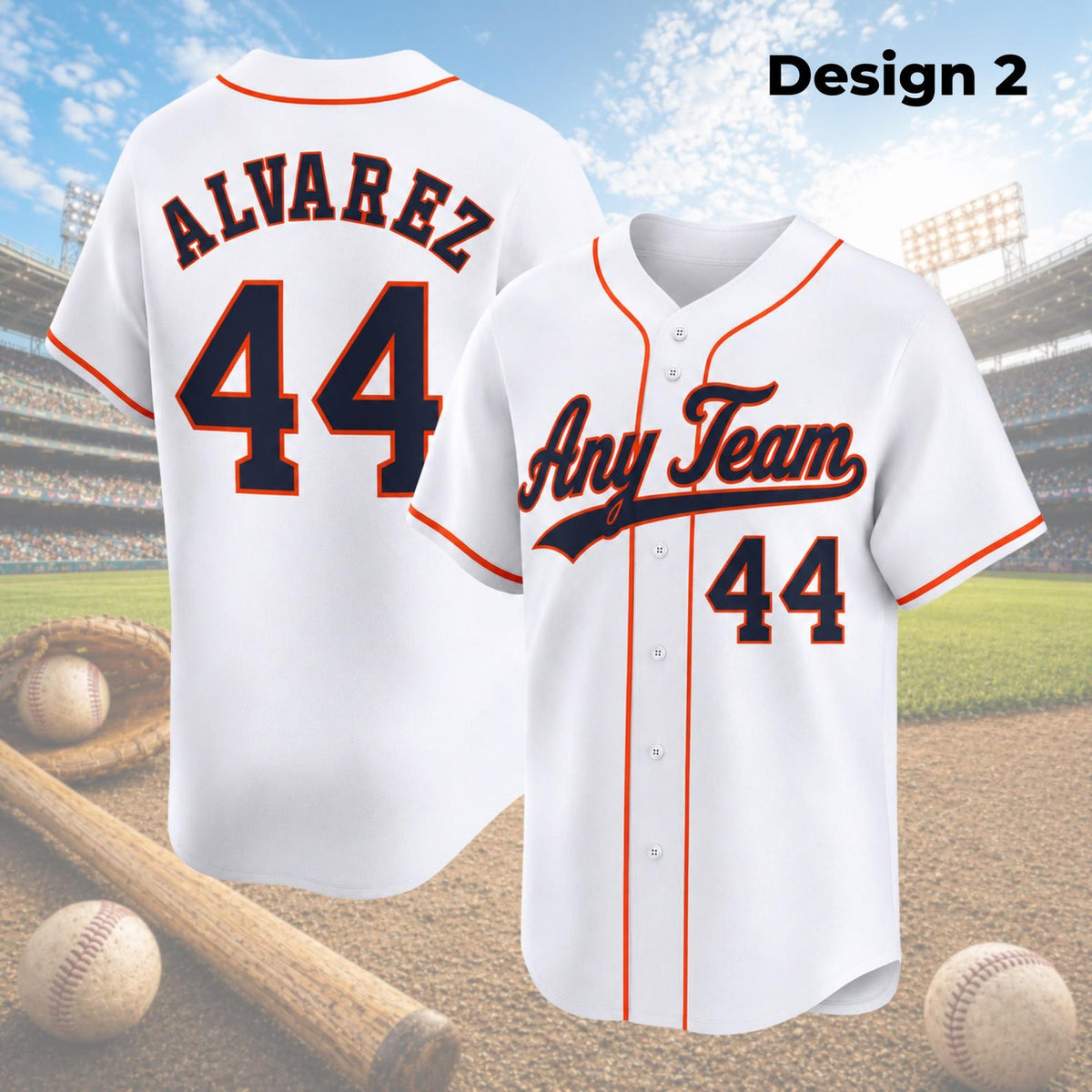 Houston Astros Jerseys + Full Logo
