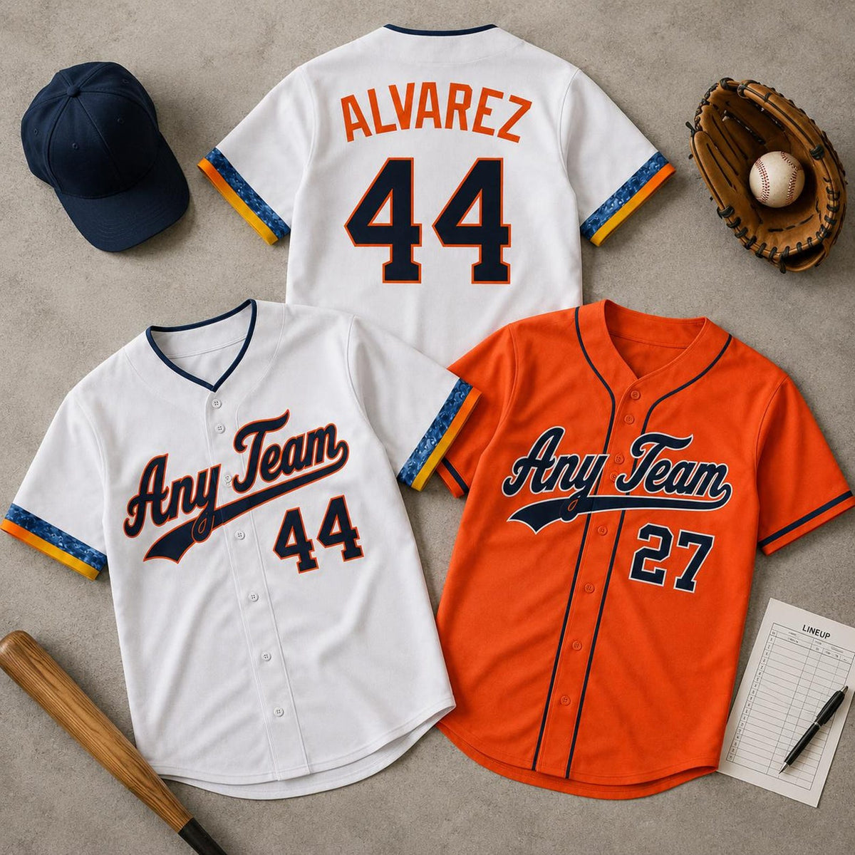 Houston Astros Jerseys + Full Logo