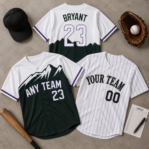 Colorado Rockies Jerseys + Full Logo