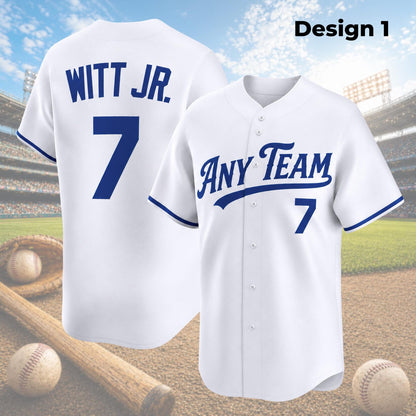 Kansas City Royals Jerseys + Full Logo