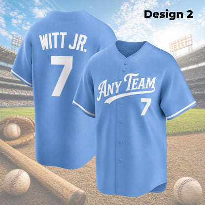 Kansas City Royals Jerseys + Full Logo