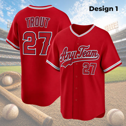 Los Angeles Angels Jerseys + Full Logo