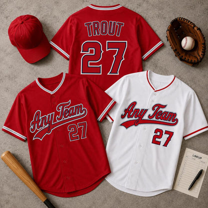 Los Angeles Angels Jerseys + Full Logo