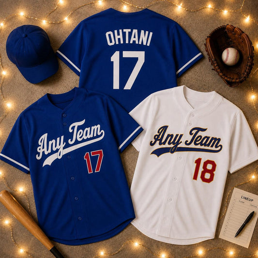 Los Angeles Dodgers Jersey + Full Logo