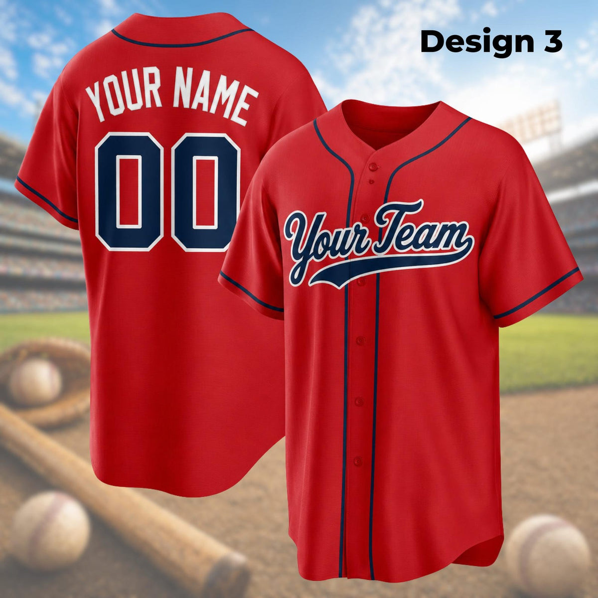Atlanta Braves Jerseys + Full Logo