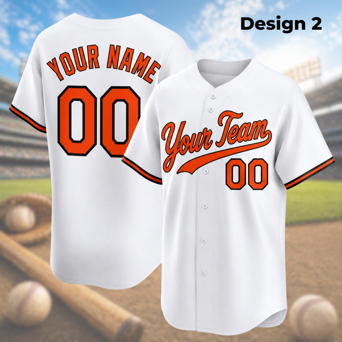 Baltimore Orioles Jerseys + Full Logo