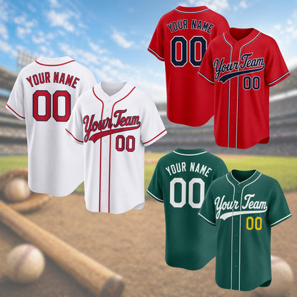 Boston Red Sox Jersey+ Full Logo