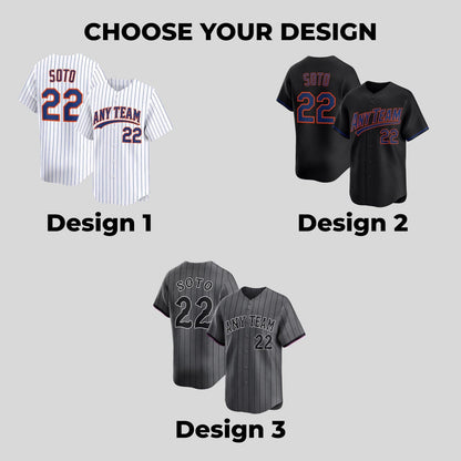 New York Mets Jerseys + Full Logo