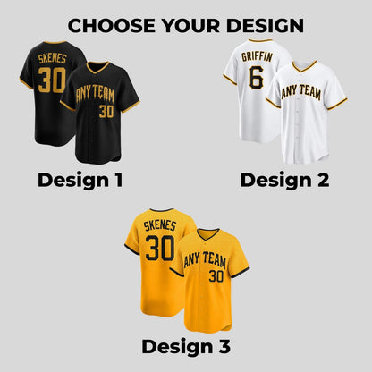 Pittsburgh Pirates Jersey + Full Logo