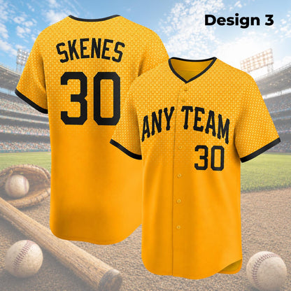 Pittsburgh Pirates Jersey + Full Logo