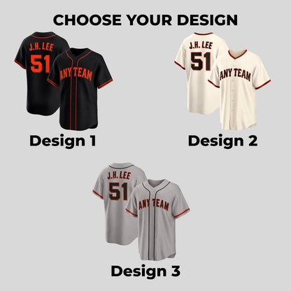 San Francisco Giants Jersey + Full Logo