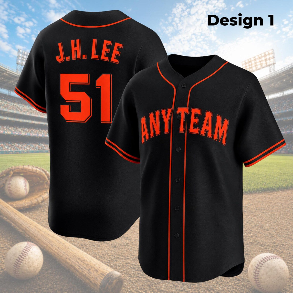 San Francisco Giants Jersey + Full Logo