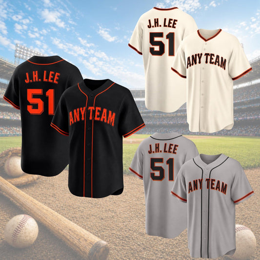 San Francisco Giants Jersey + Full Logo