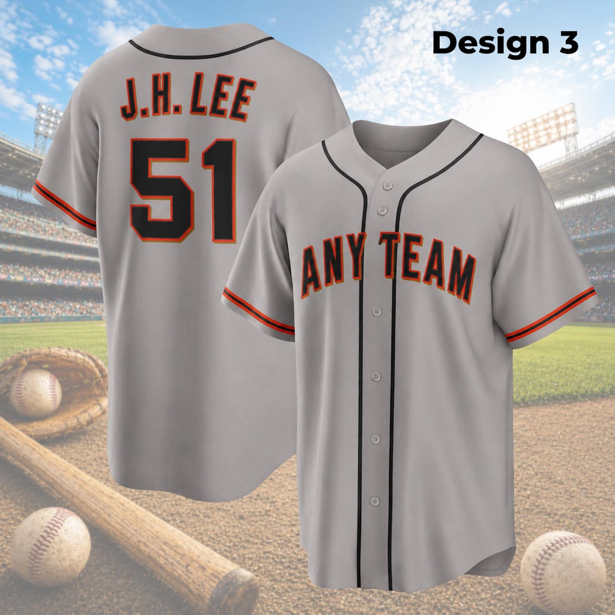 San Francisco Giants Jersey + Full Logo
