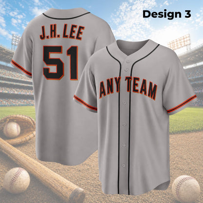 San Francisco Giants Jersey + Full Logo