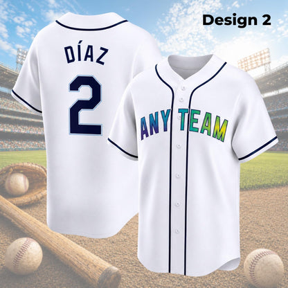 Tampa Bay Rays Jerseys + Full Logo