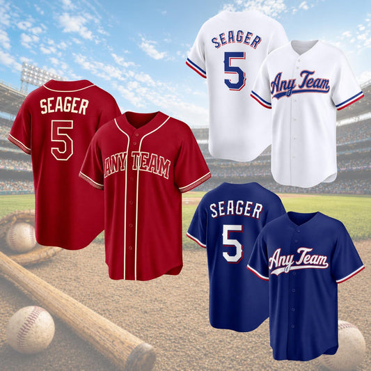 Texas Rangers Jerseys + Full Logo