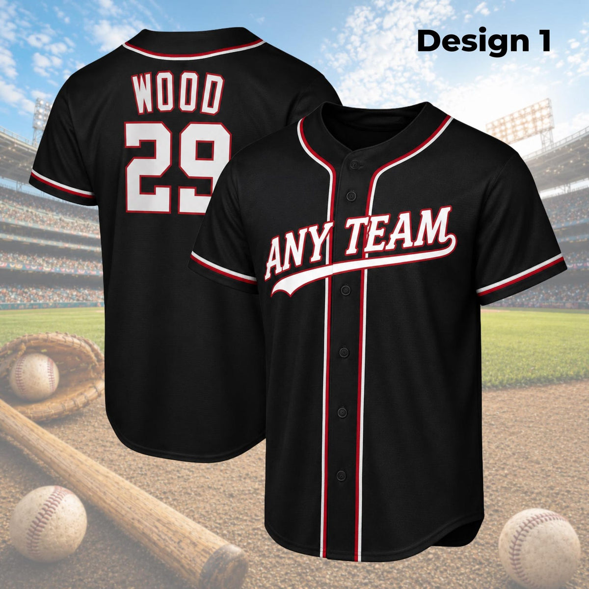 Washington Nationals Jerseys + Full Logo