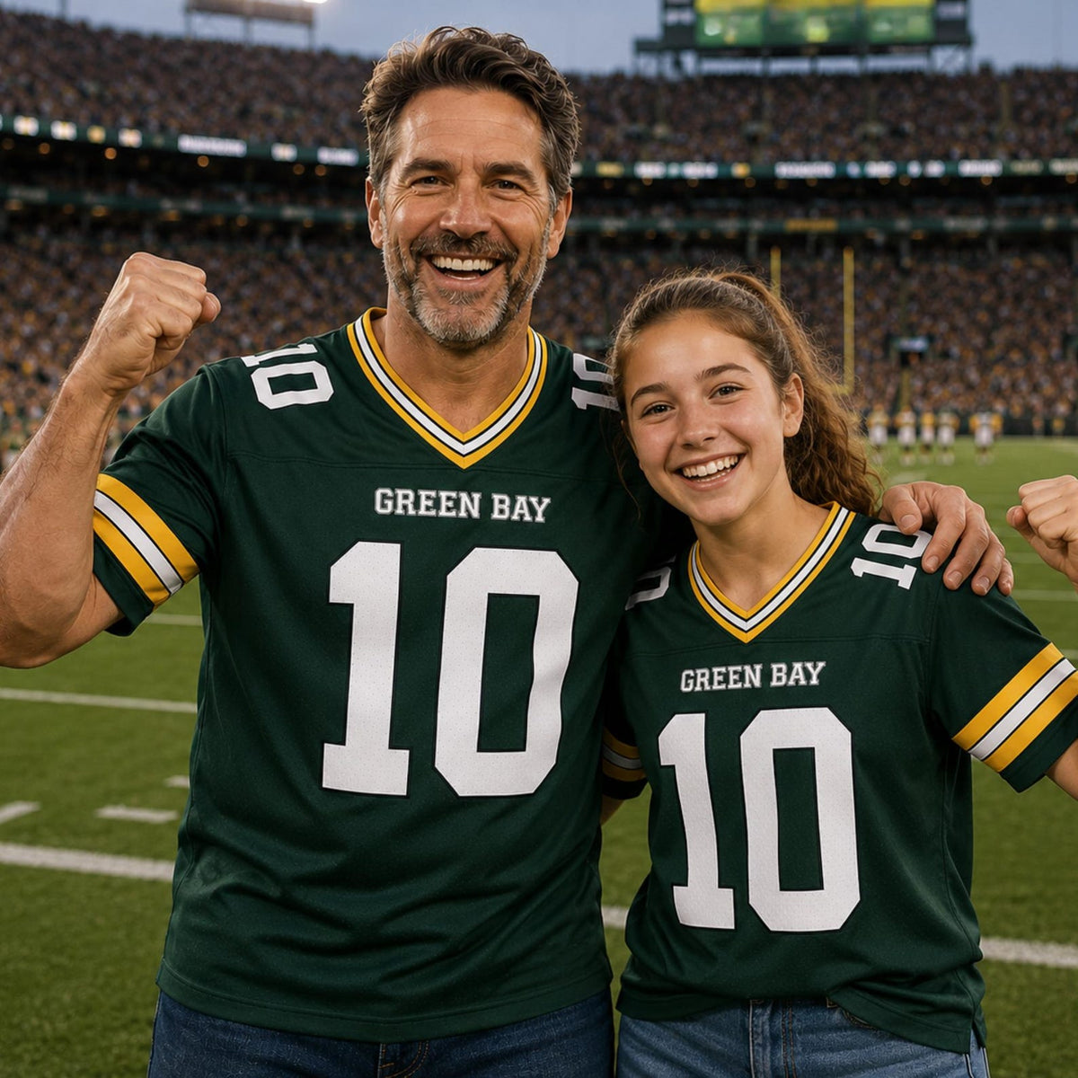 Green Bay Packers Jersey + Full Logo