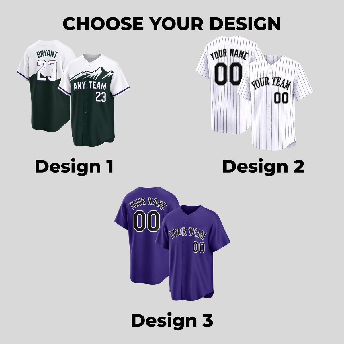 Colorado Rockies Jerseys + Full Logo