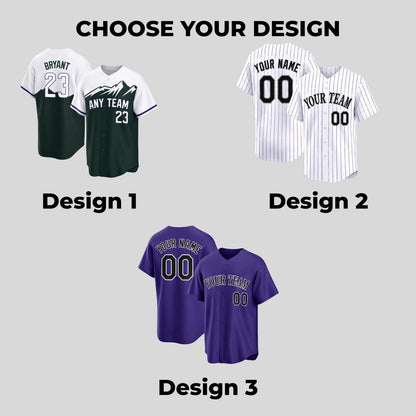 Colorado Rockies Jerseys + Full Logo