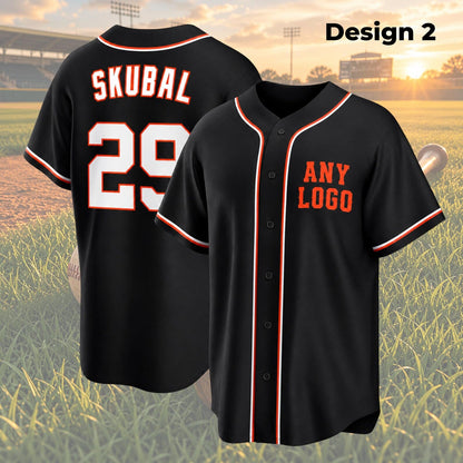 Detroit Tigers Jersey + Full Logo