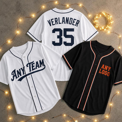 Detroit Tigers Jersey + Full Logo
