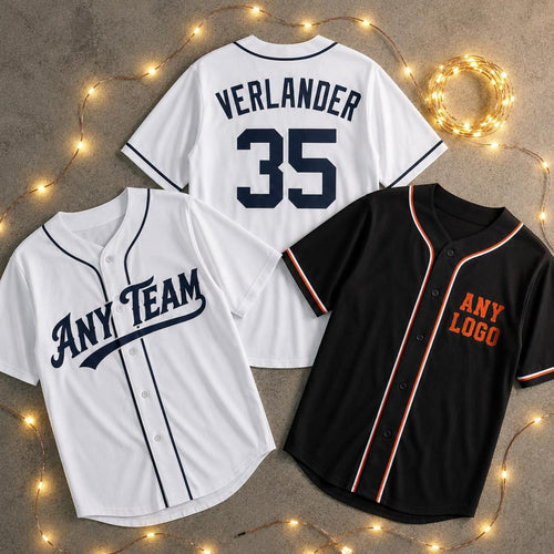Detroit Tigers Jersey + Full Logo