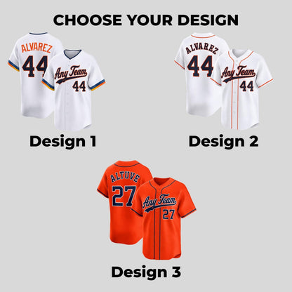 Houston Astros Jerseys + Full Logo