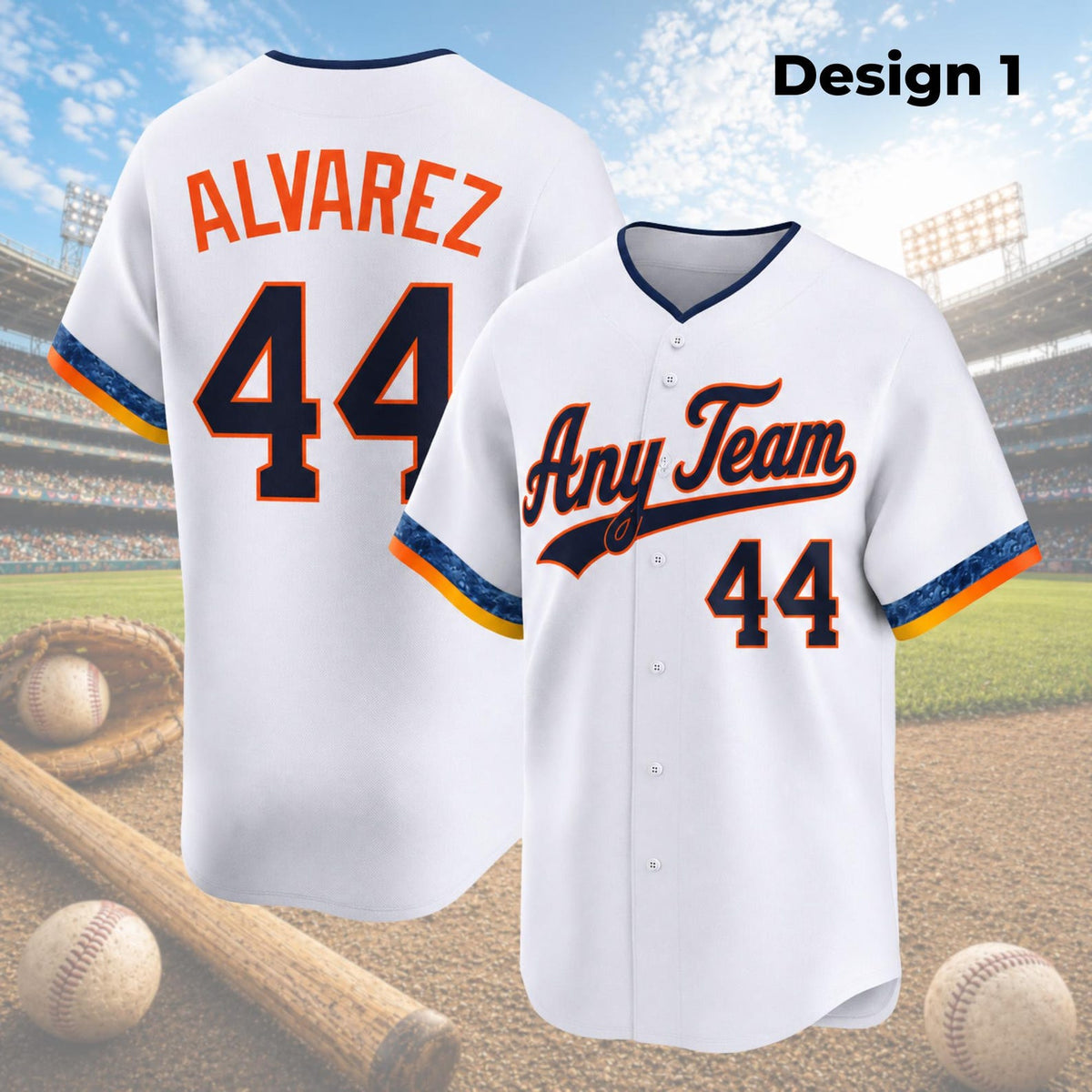 Houston Astros Jerseys + Full Logo