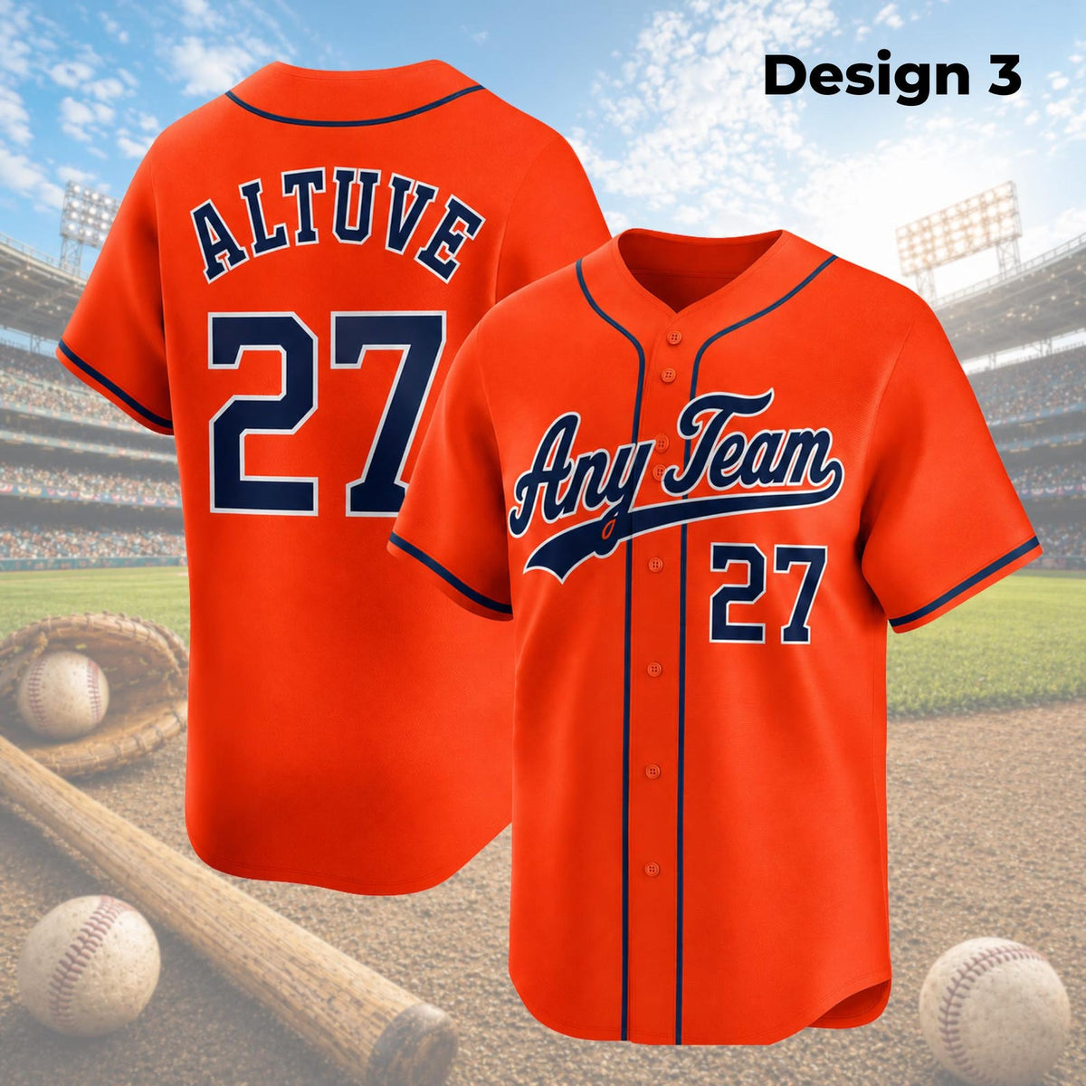Houston Astros Jerseys + Full Logo