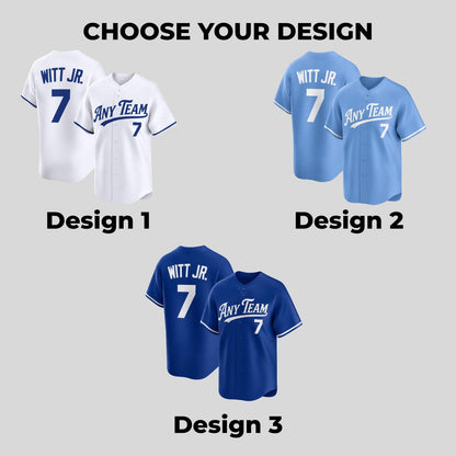 Kansas City Royals Jerseys + Full Logo