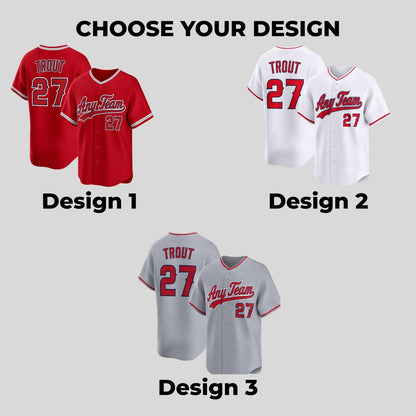 Los Angeles Angels Jerseys + Full Logo