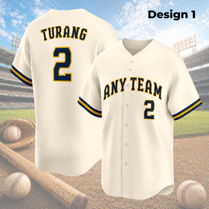 Milwaukee Brewers Jerseys + Full Logo