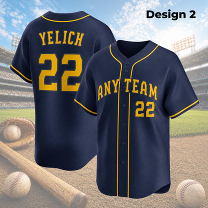 Milwaukee Brewers Jerseys + Full Logo