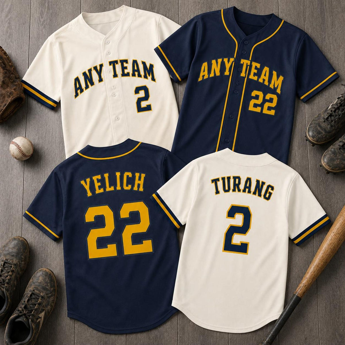 Milwaukee Brewers Jerseys + Full Logo