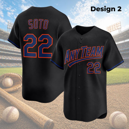 New York Mets Jerseys + Full Logo