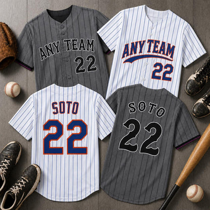 New York Mets Jerseys + Full Logo