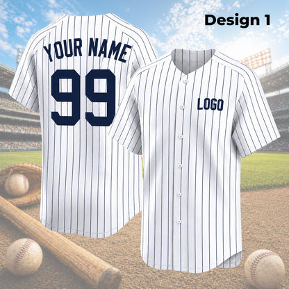 New York Yankees Jersey + Full Logo