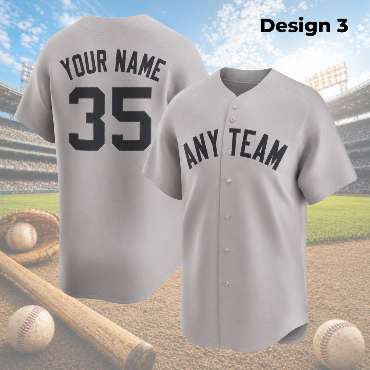 New York Yankees Jersey + Full Logo