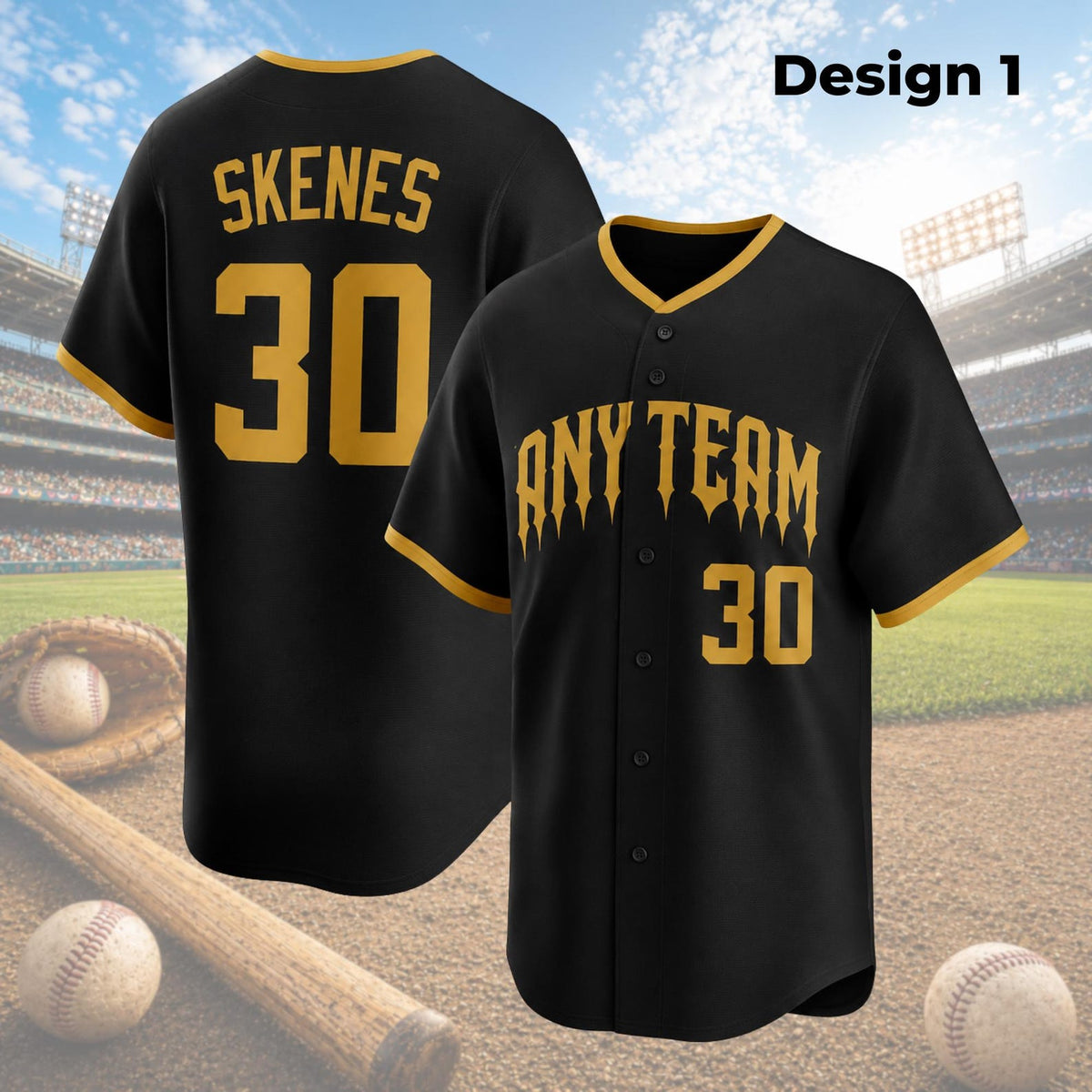 Pittsburgh Pirates Jersey + Full Logo