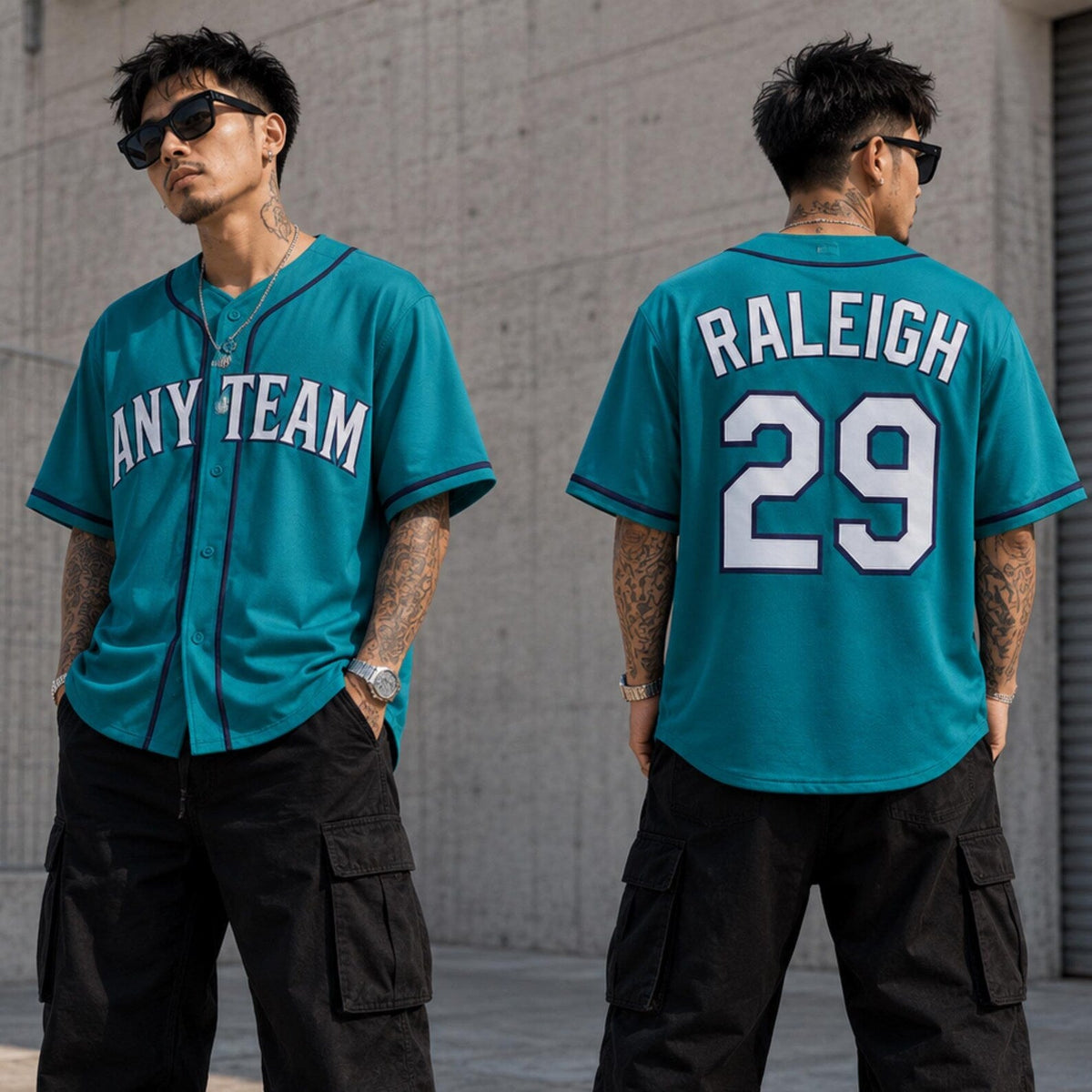 Seattle Mariners Jerseys + Full Logo