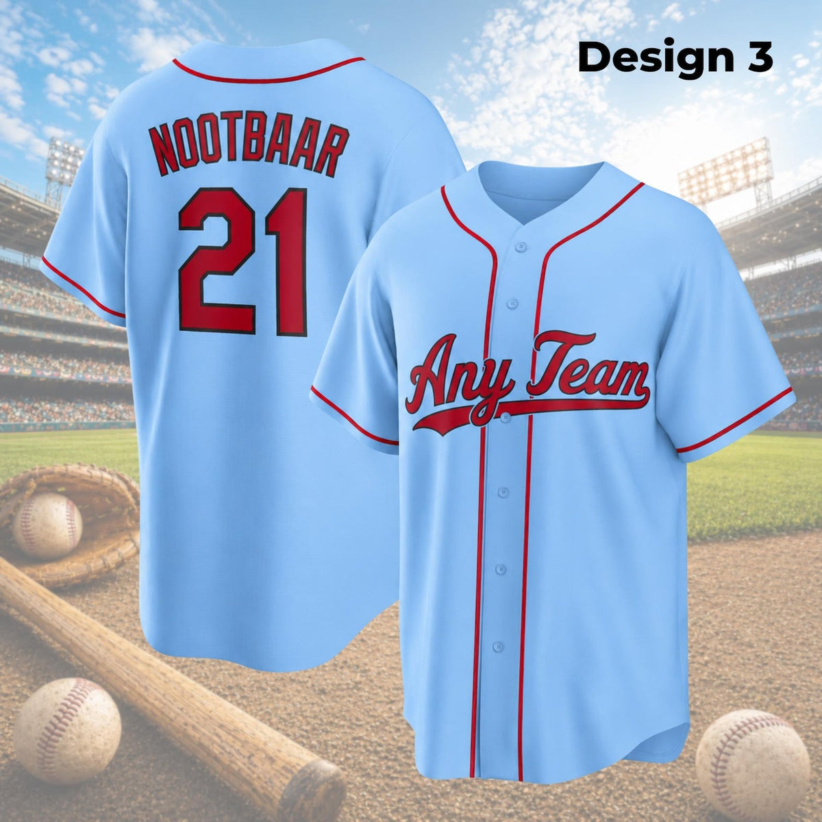 St. Louis Cardinals Jersey + Full Logo