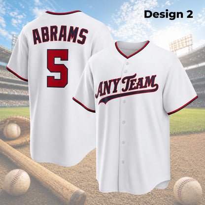 Washington Nationals Jerseys + Full Logo
