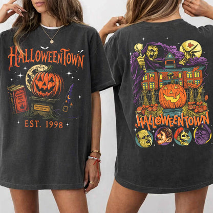 Vintage Halloween Spooky Season Shirt