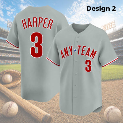 Philadelphia Phillies Jerseys + Full Logo