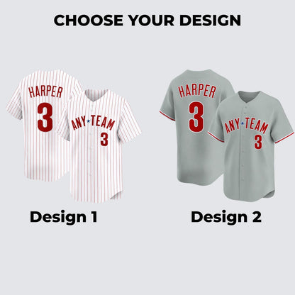 Philadelphia Phillies Jerseys + Full Logo