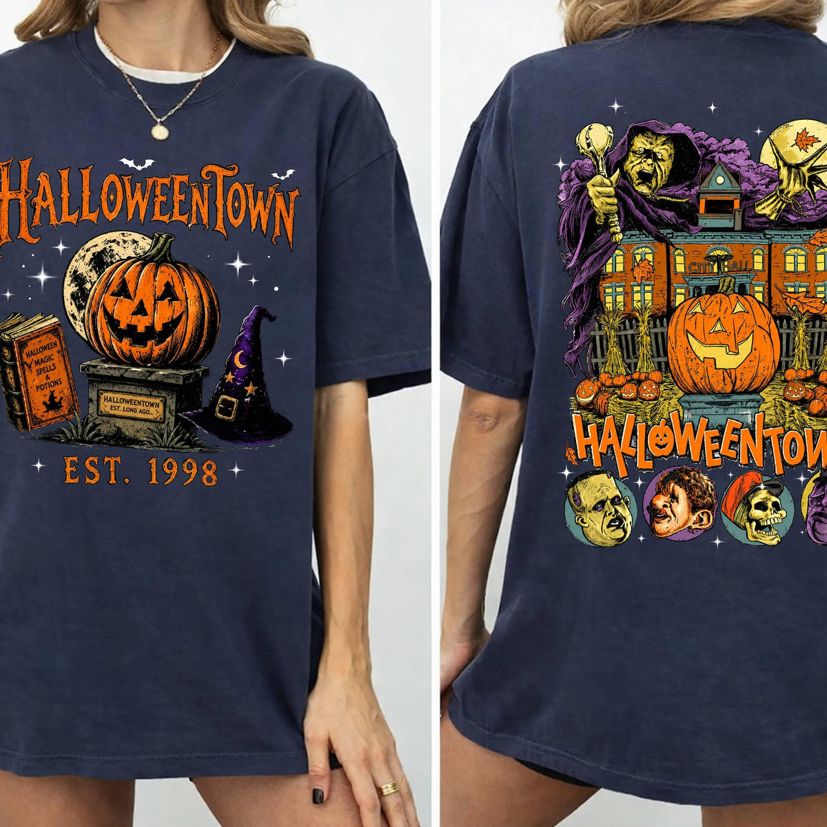 Vintage Halloween Spooky Season Shirt