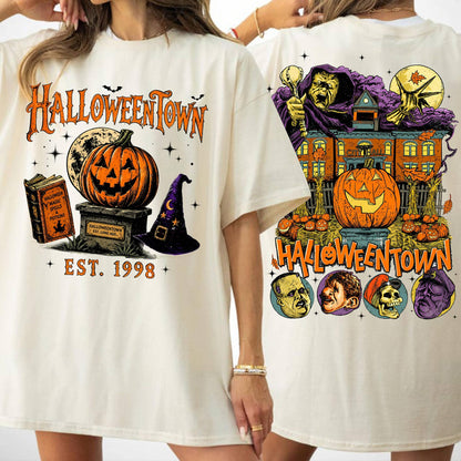 Vintage Halloween Spooky Season Shirt